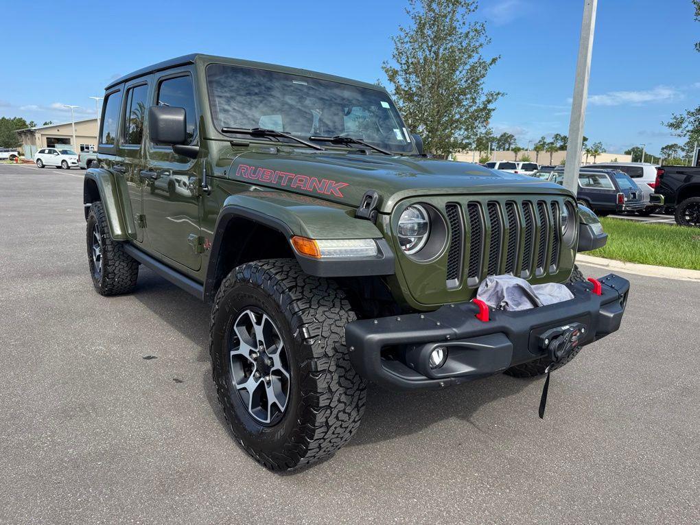 used 2021 Jeep Wrangler Unlimited car, priced at $36,700