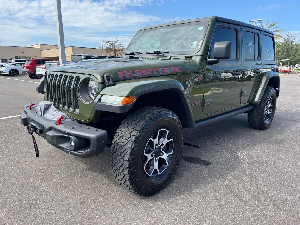 used 2021 Jeep Wrangler Unlimited car, priced at $36,700
