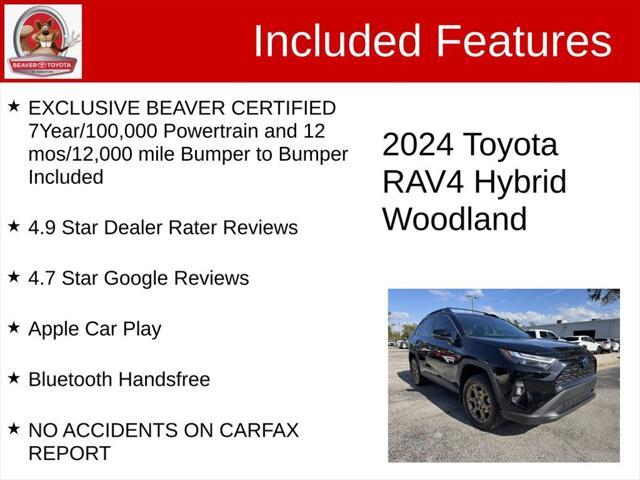 used 2024 Toyota RAV4 Hybrid car, priced at $36,900