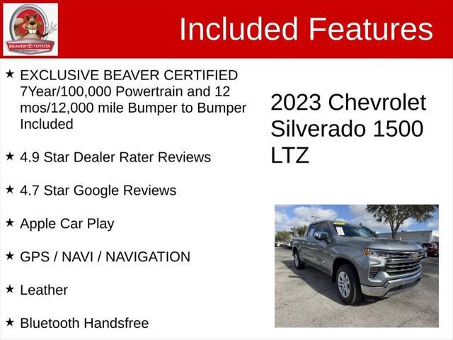 used 2023 Chevrolet Silverado 1500 car, priced at $50,600