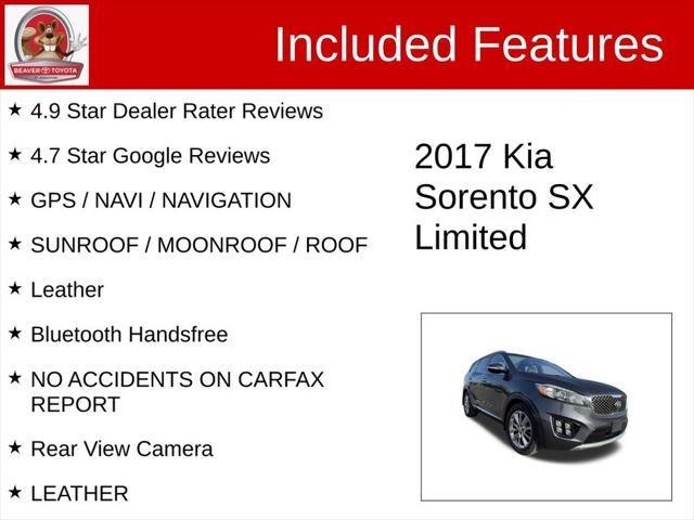 used 2017 Kia Sorento car, priced at $16,500