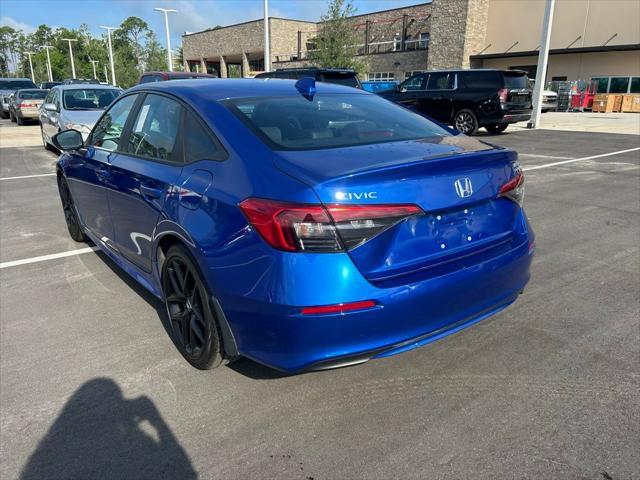 used 2024 Honda Civic car, priced at $25,900