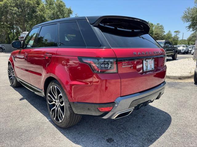 used 2022 Land Rover Range Rover Sport car, priced at $45,600