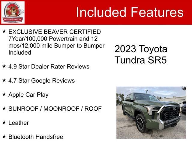 used 2023 Toyota Tundra car, priced at $45,800