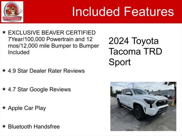 used 2024 Toyota Tacoma car, priced at $42,000