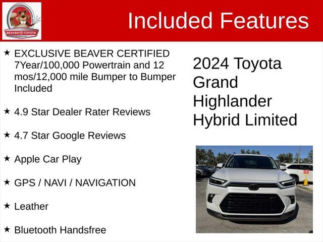 used 2024 Toyota Grand Highlander car, priced at $58,800