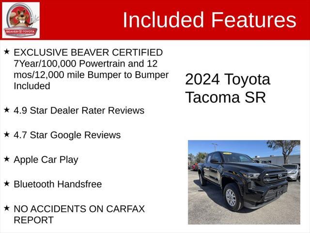 used 2024 Toyota Tacoma car, priced at $34,500