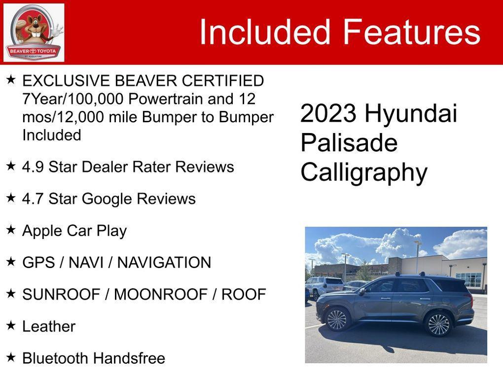 used 2023 Hyundai Palisade car, priced at $36,600
