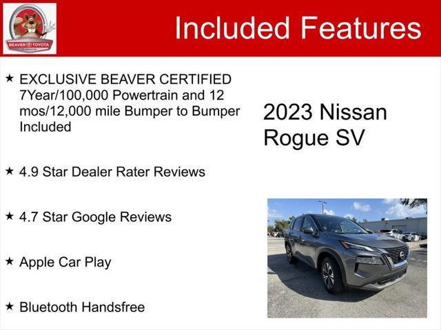 used 2023 Nissan Rogue car, priced at $22,900