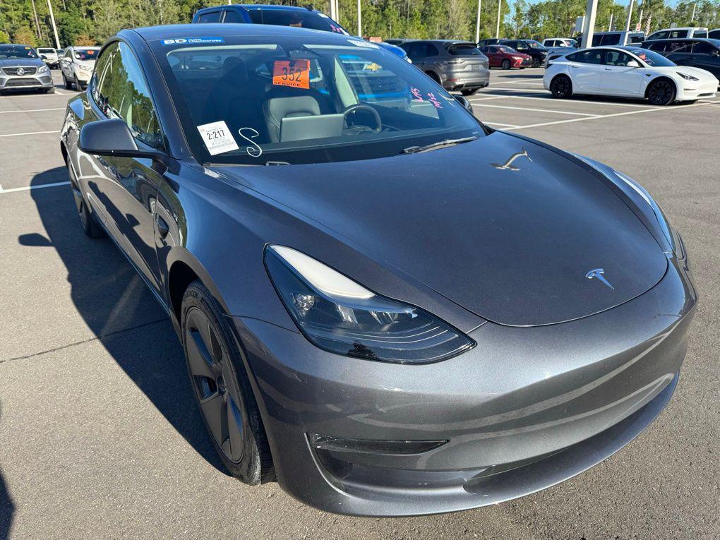 used 2023 Tesla Model 3 car, priced at $26,400