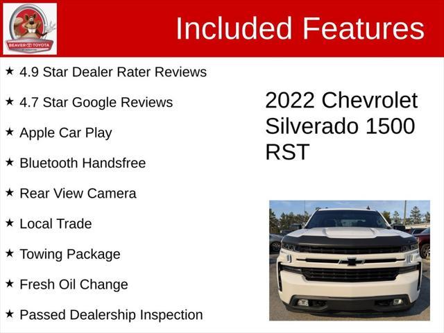 used 2022 Chevrolet Silverado 1500 car, priced at $37,900