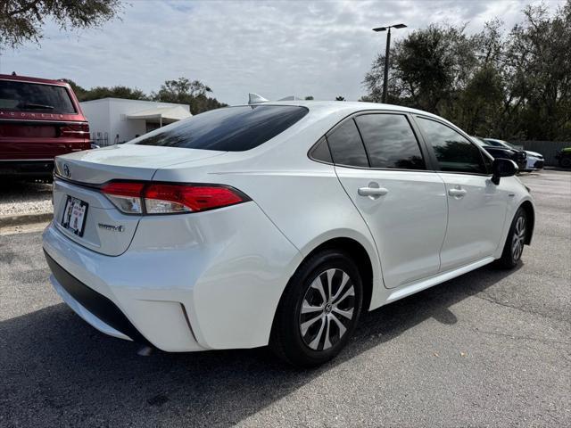 used 2021 Toyota Corolla Hybrid car, priced at $19,800