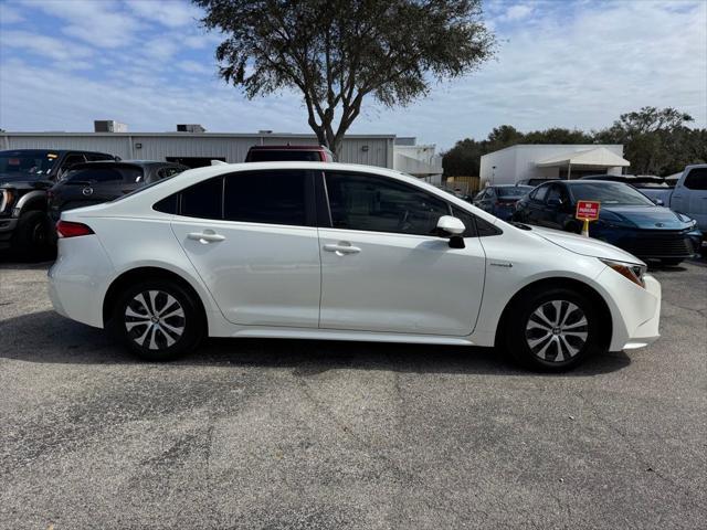 used 2021 Toyota Corolla Hybrid car, priced at $19,800