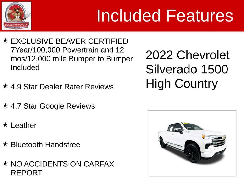 used 2022 Chevrolet Silverado 1500 car, priced at $45,500