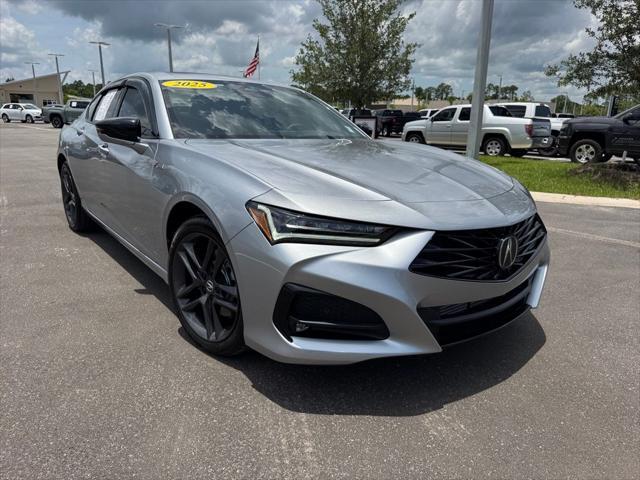 used 2025 Acura TLX car, priced at $48,100