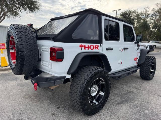 used 2018 Jeep Wrangler Unlimited car, priced at $31,600