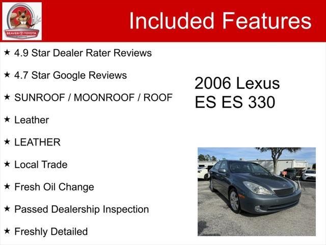 used 2006 Lexus ES 330 car, priced at $9,400