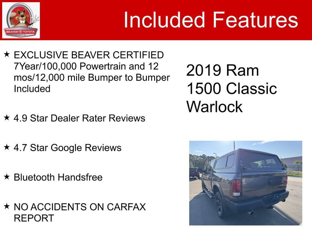 used 2019 Ram 1500 car, priced at $31,000
