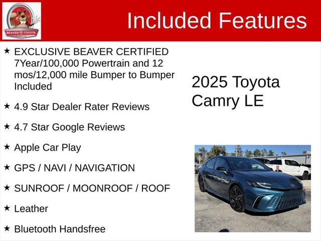 used 2025 Toyota Camry car, priced at $35,500