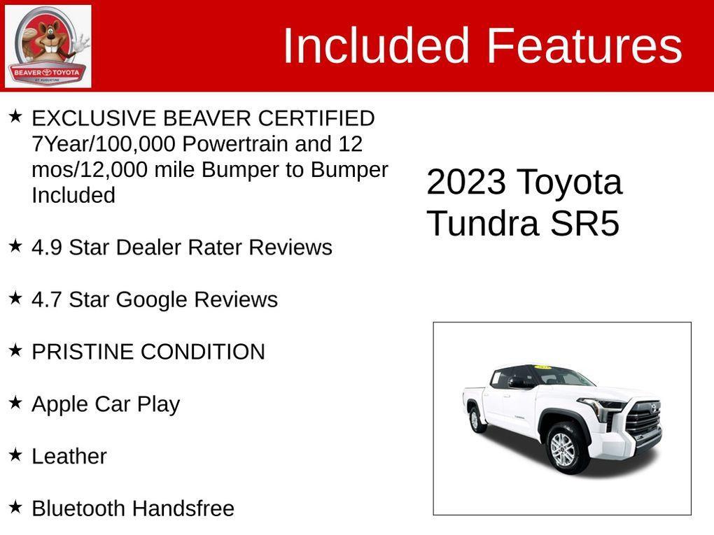 used 2023 Toyota Tundra car, priced at $44,000