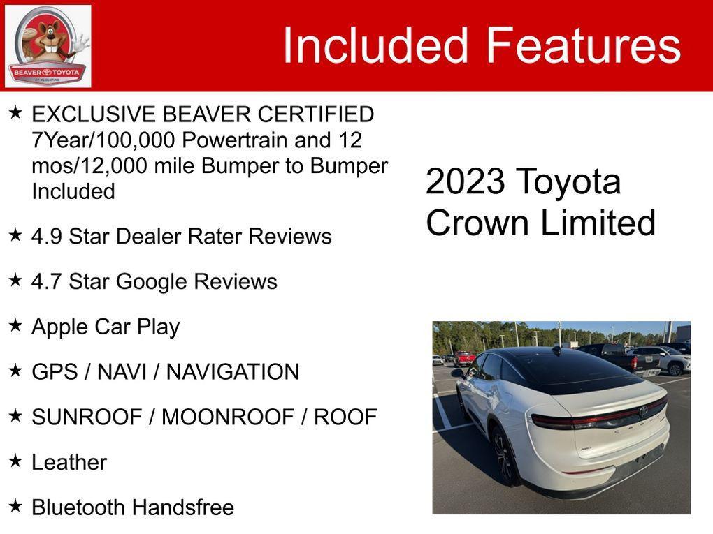 used 2023 Toyota Crown car, priced at $38,900