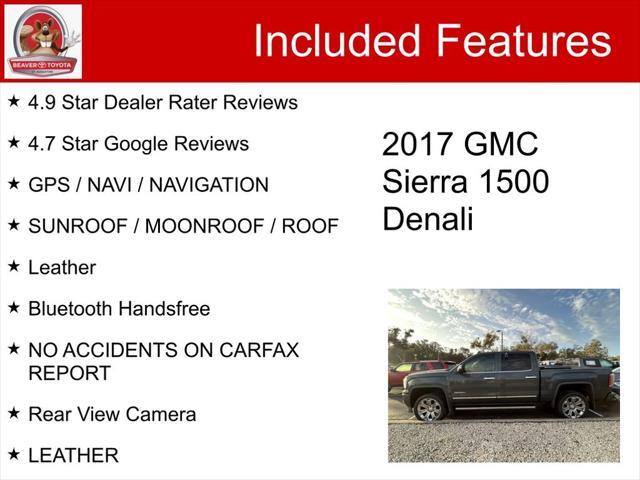 used 2017 GMC Sierra 1500 car, priced at $37,500