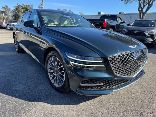 used 2021 Genesis G80 car, priced at $33,500