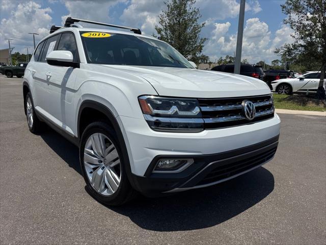 used 2019 Volkswagen Atlas car, priced at $19,200