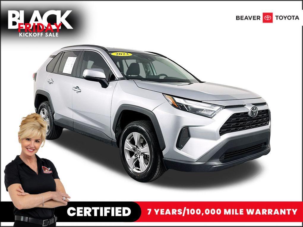 used 2023 Toyota RAV4 car, priced at $27,300