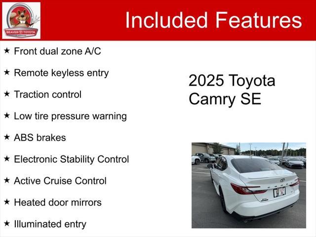 used 2025 Toyota Camry car, priced at $28,500