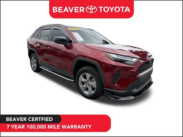 used 2024 Toyota RAV4 Hybrid car, priced at $34,000