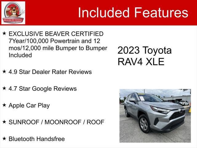 used 2023 Toyota RAV4 car, priced at $29,600