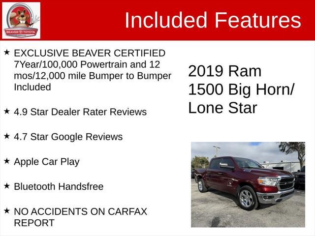 used 2019 Ram 1500 car, priced at $30,000