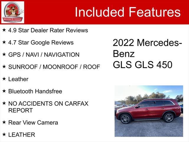 used 2022 Mercedes-Benz GLS 450 car, priced at $52,900