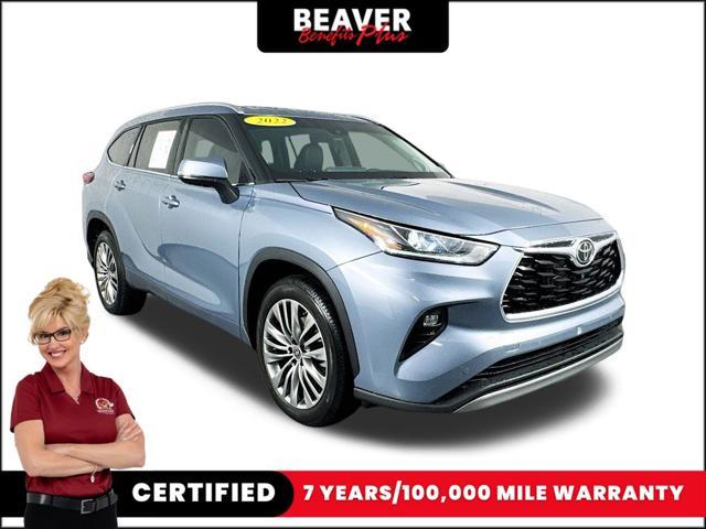 used 2022 Toyota Highlander car, priced at $41,000
