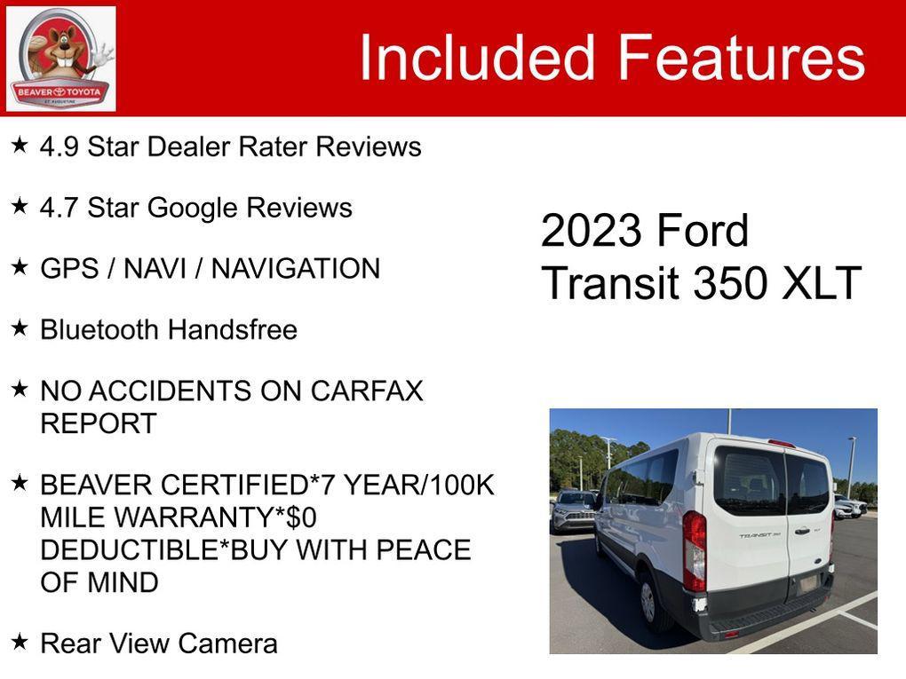 used 2023 Ford Transit-350 car, priced at $44,200