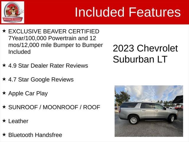 used 2023 Chevrolet Suburban car, priced at $52,200