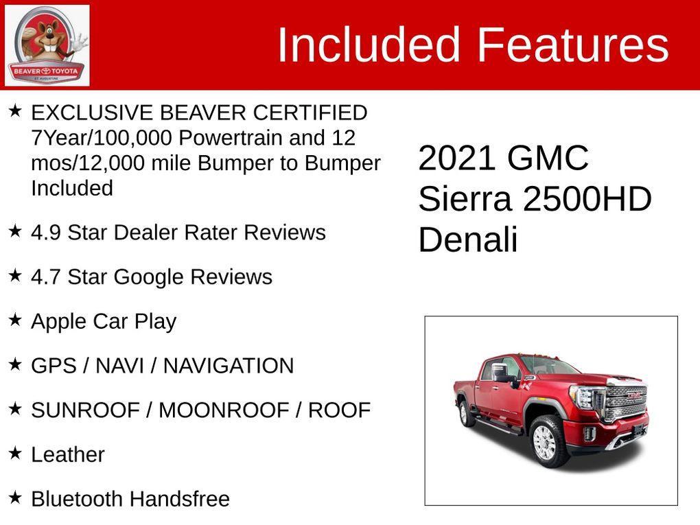 used 2021 GMC Sierra 2500 car, priced at $63,000