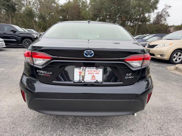 new 2025 Toyota Corolla Hybrid car, priced at $23,100