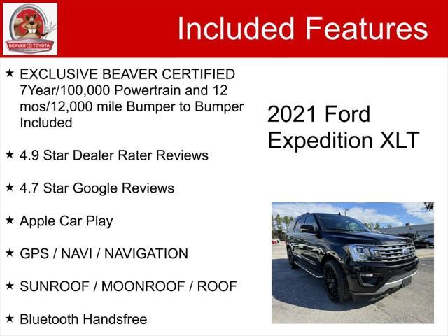 used 2021 Ford Expedition car, priced at $45,200