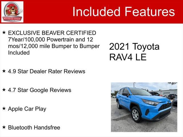 used 2021 Toyota RAV4 car, priced at $24,900