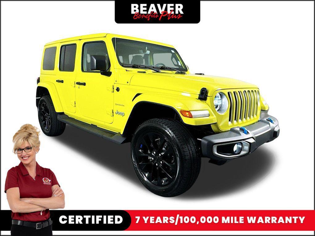 used 2023 Jeep Wrangler 4xe car, priced at $35,900
