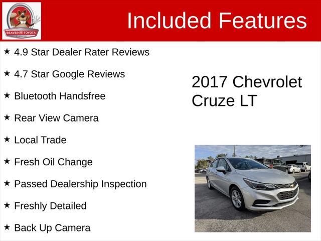 used 2017 Chevrolet Cruze car, priced at $7,999