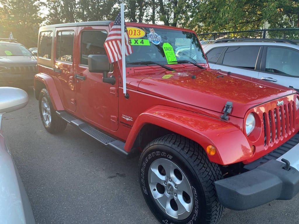 used 2013 Jeep Wrangler Unlimited car, priced at $15,995