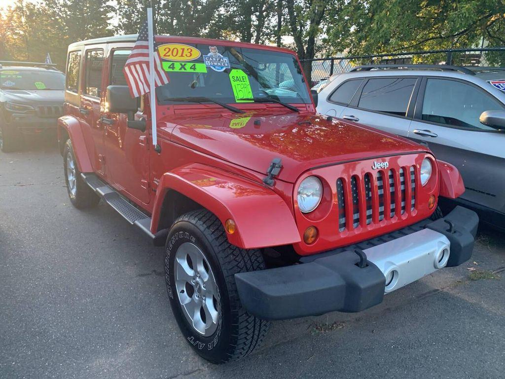 used 2013 Jeep Wrangler Unlimited car, priced at $15,995