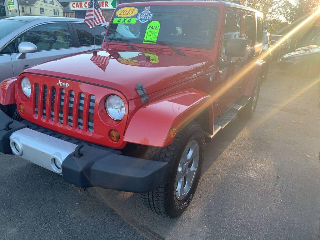 used 2013 Jeep Wrangler Unlimited car, priced at $15,995