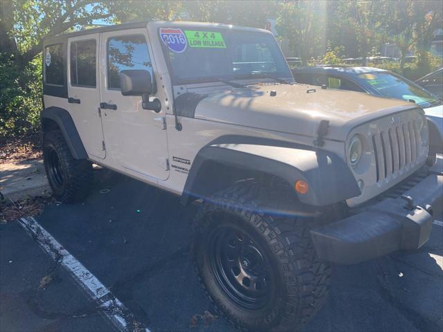 used 2016 Jeep Wrangler Unlimited car, priced at $23,995