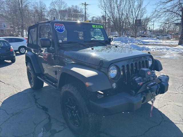 used 2015 Jeep Wrangler car, priced at $12,995