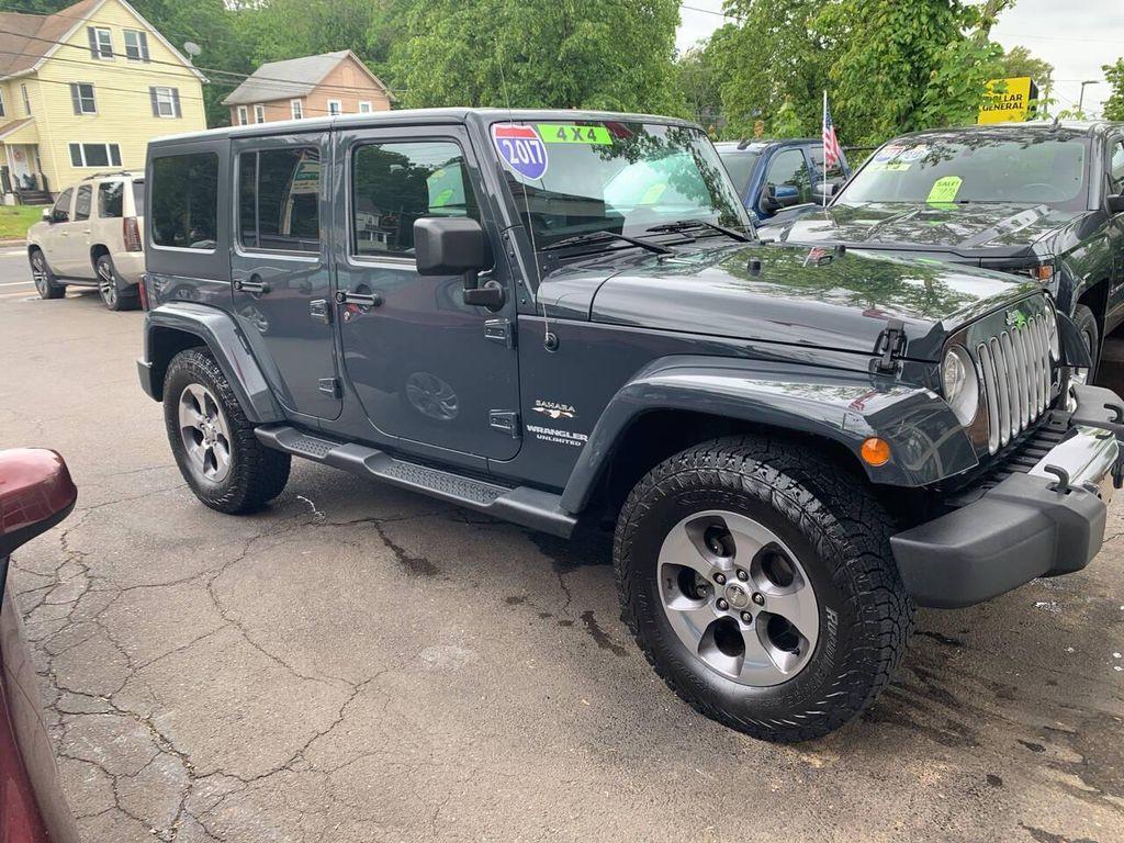 used 2017 Jeep Wrangler Unlimited car, priced at $19,995