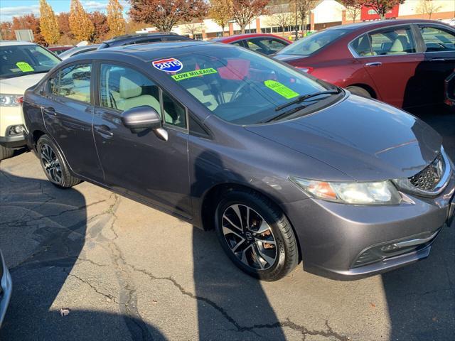 used 2015 Honda Civic car, priced at $14,995